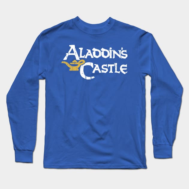 Aladdin's Castle Long Sleeve T-Shirt by Hysteria 51's Retro - RoundUp